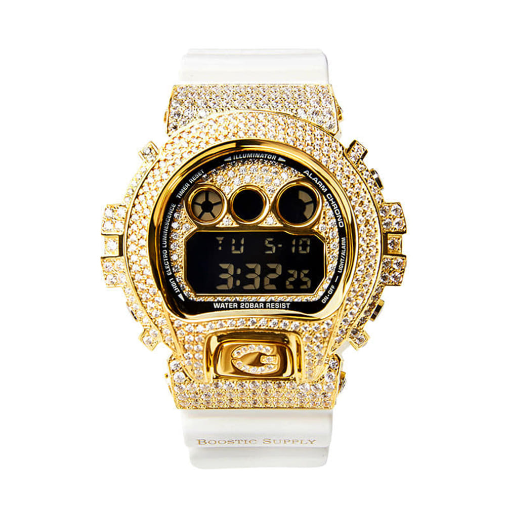 DW6900-GDWHGD GOLD (WHITE BAND)